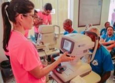Hospital faz mutirão para diagnóstico de glaucoma em Ilhéus, sul da Bahia
