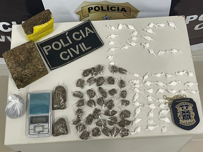 Ponto de tráfico de drogas é desarticulado em Ipiaú